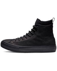 Converse - Chuck Taylor All Star Waterproof Hi 'Triple' - Lyst