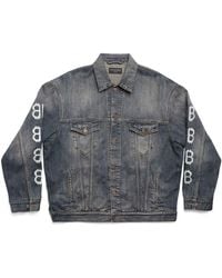 Balenciaga - Crypto Large Fit Jacket 'Light' - Lyst