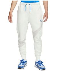 Nike X Stussy Washed Sweatpants Light Bone in White for Men Lyst