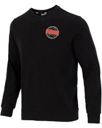 PUMA - Logo Printing Sports Round Neck Pullover - Lyst