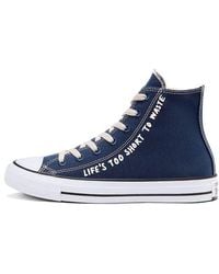 Converse - Chuck Taylor All Star High 'Life's Too Short To Waste' - Lyst