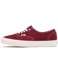 Vans - Authentic Wear-Resistant Non-Slip Minimalistic Casual Skate Shoes Deep - Lyst