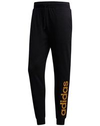 adidas - Neo Esntl Lg Tp 1 Metallic Logo Printing Bundle Feet Sports Pants/Trousers/Joggers - Lyst