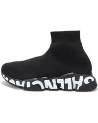 Balenciaga - (Wmns) Speed Graffiti Sneakers Knit Graffiti Sole Unit' - Lyst