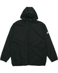 adidas - Windbreaker Hooded Jacket - Lyst