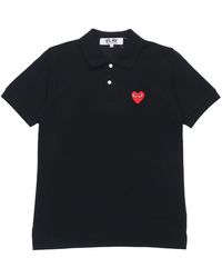 COMME DES GARÇONS PLAY - (Wmns) Polo Emblem - Lyst