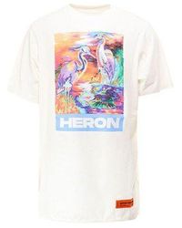 Heron Preston - Ss20 Painting Logo Printing Short Sleeve - Lyst