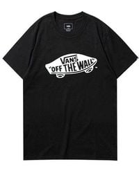 Vans - Off The Wall Classic Printing Short Sleeve Couple Style - Lyst