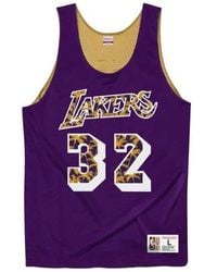 Mitchell & Ness - X Nba Lakers 1992 Reversible Mesh Jersey 'Magic Johnson 32' - Lyst