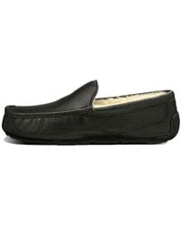 UGG - Men's Ascot Leather Slipper Ascot Leather Slipper - Lyst