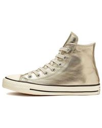 Converse - (Wmns) Chuck Taylor All Star Shiny Metal High Top - Lyst