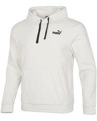 PUMA - Logo Polar Fleece Hoodie - Lyst