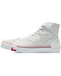 Li-ning - Weiwu Canvas Hi Shoes - Lyst