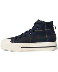 adidas - (Wmns) Nizza Rf Platform Mid 'Plaid' - Lyst