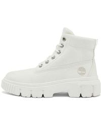 Timberland - (Wmns) Greyfield Canvas Boot - Lyst
