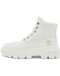 Timberland - (Wmns) Greyfield Canvas Boot - Lyst