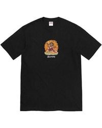 Supreme - Ss22 Week 8 Person Tee Cartoon Alphabet Printing Round Neck Short Sleeve - Lyst