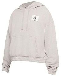 Nike - (Wmns) Casual Sports Knit Loose Hoodie Short Coconut Milk - Lyst