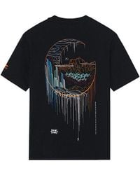 Li-ning - Ss22 Stylish Logo Printing Loose Round Neck Short Sleeve T-Shirt - Lyst