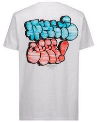 Off-White c/o Virgil Abloh - Ss21 Graffiti Printing Short Sleeve - Lyst