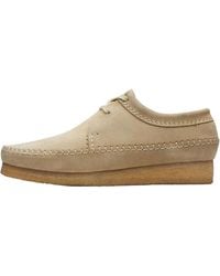 Clarks - Weaver Suede 'Maple' - Lyst