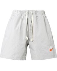 Nike - Sportswear Solid Color Logo Micro Mark Waterproof Woven Sports Shorts - Lyst
