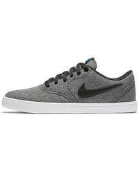 Men's nike sb check solar canvas skate shoes outlet