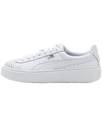 PUMA - (Wmns) Basket Platform Ocean Leisure Board Shoes - Lyst