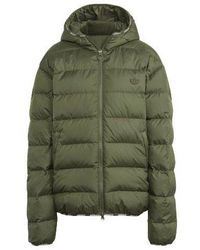 adidas - Originals Back Large Logo Reversible Sports Outdoor Stay Warm Down Jacket Basic - Lyst