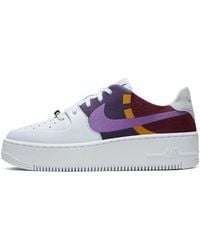 Nike - (Wmns) Air Force 1 Sage Low Lx Dark Orchid' - Lyst