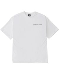 New Balance - Met24 Reflection Nb Logo T-shirt - Lyst