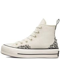 Converse - (Wmns) Chuck Taylor All Star Lift Platform High 'Animalier' - Lyst