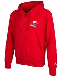 Nike - Woven Label Logo Sports Hooded Jacket - Lyst