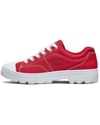 Skechers - (Wmns) Roadies Low-Top Canvas Shoes - Lyst