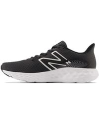 New Balance - 's Wide Fit M411lb3 Walking And Running Trainers - Black/white - Lyst