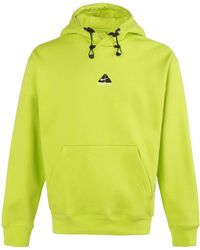 Nike - Acg Therma-Fit Solid Color Logo Embroidered Hooded Long Sleeves Fluorescent - Lyst
