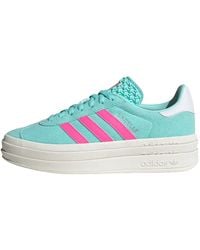 adidas - (Wmns) Gazelle Shoes 'Flash Aqua Lucid' - Lyst
