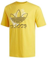 adidas - Originals Trefoil Art Tee Logo Tee - Lyst