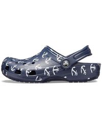 Crocs™ - Classic Clog Printing Sandals Deep - Lyst
