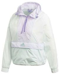 adidas - (Wmns) Athletics Cropped Wind.Rdy Jacket Asia Sizing - Lyst