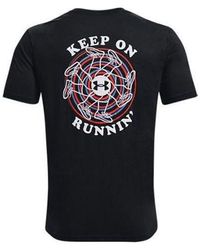 Under Armour - Keep Run Graphic T-shirt - Lyst
