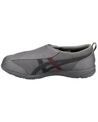 スニーカー Asics Life Walker 101 Peacoat Feather Grey - 3E Wide ASICS Life Walker 101 (3E Width) Running Shoes Grey FLC101-1273