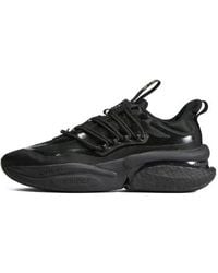 adidas - Alphaboost Running Shoes 'Core' - Lyst