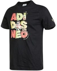 adidas - Neo Ss22 Pattern Cartoon Printing Sports Pullover Short Sleeve T-Shirt - Lyst