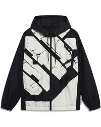 Li-ning - Badfive Woven Hooded Windbreaker - Lyst