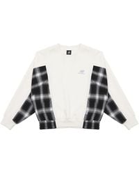 New Balance - (Wmns) Casual Colorblock Crew Neck Top - Lyst