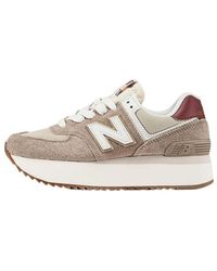 New Balance - (Wmns) 574+ 'Driftwood' - Lyst