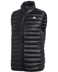 adidas - Varilite Vest Casual Sports Stand Collar Vest - Lyst