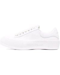 McQueen - (Wmns) Deck Plimsoll Lace-Up Sneakers - Lyst