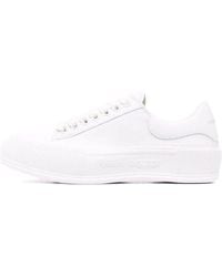 McQueen - (Wmns) Deck Plimsoll Lace-Up Sneakers - Lyst